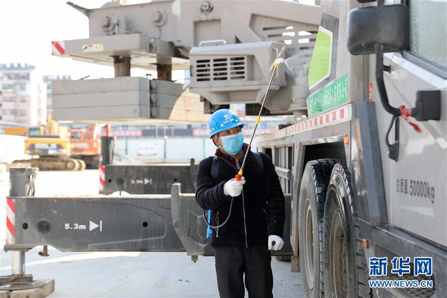 安徽合肥：重点民生工程陆续复工